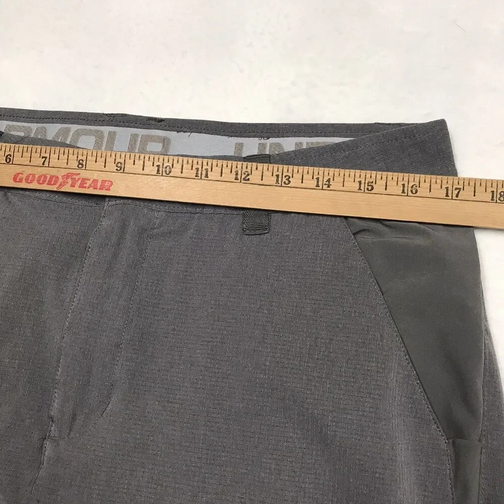 UNDER ARMOUR Storm 1 Golf Pants Men 34x32 Golf Performance Stretch Chino Texture